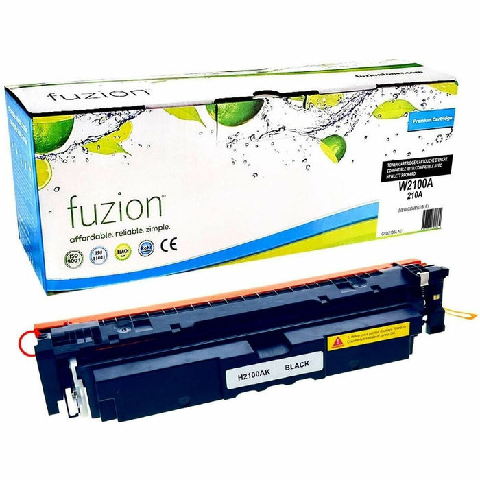 fuzion Compatible Toner for HP W2100A (210A) - Black - Yield: 2000