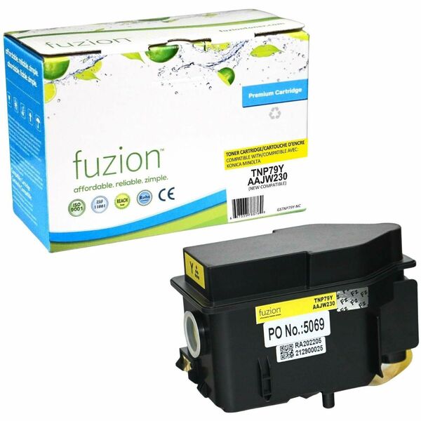 fuzion Compatible Toner for Konica Minolta TNP79Y - Yellow - Yield: 9000