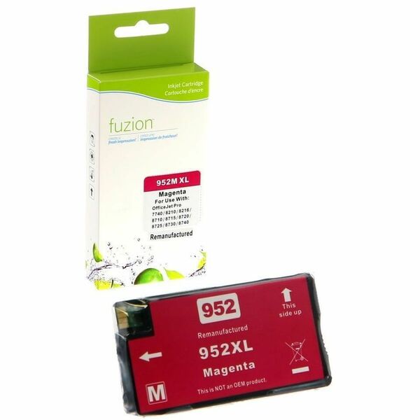 fuzion Remanufactured HY Inkjet for HP #952XL - Magenta - Yield: 1600