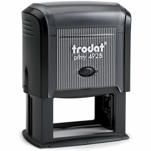 Derome Trodat Printy Stamps - Text Stamp - 7 Line(s) - 1.31" (33.34 mm) Impression Width x 2.38" (60.33 mm) Impression Length - Recycled - 1 Each