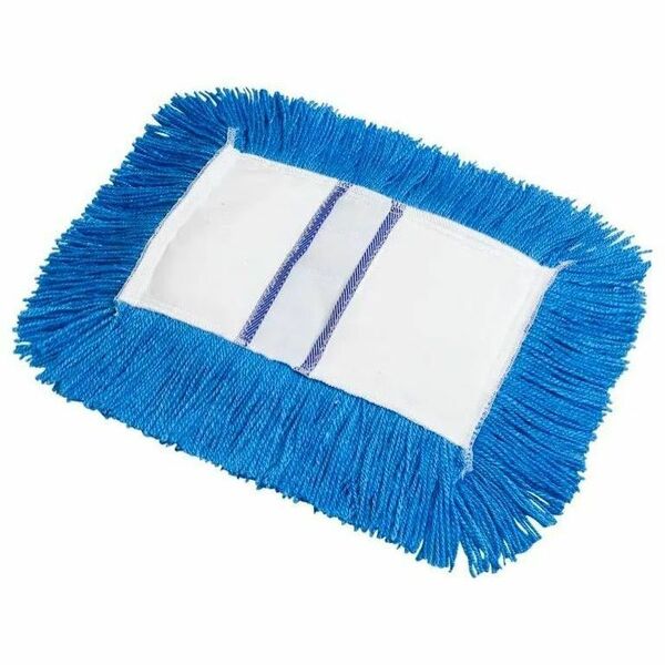 M2 Professional Wedge Dust Mop Refill - 11.81" (300 mm) Width x 16.14" (410 mm) Length - Nylon, Yarn - 3.17 oz (90 g) - 12 Pack