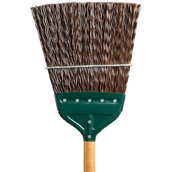 M2 Professional Track / Switch Industrial Broom - No Chisel - Hardwood Handle - 1 / Each