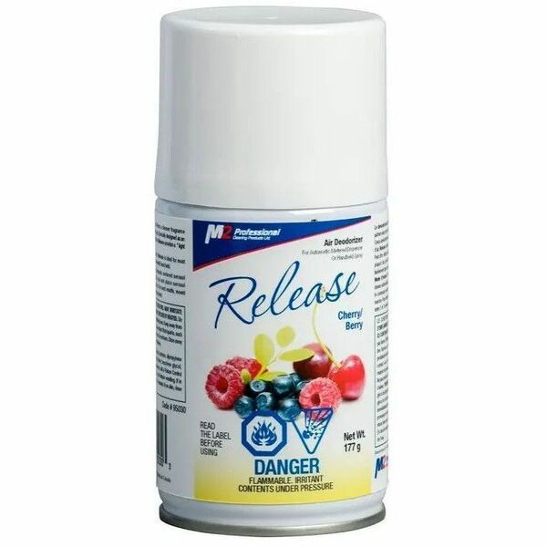M2 Professional Air-Mist Metered Spray Refill - 180g - Cherry / Berry - Spray - Cherry Berry - Odor Neutralizer - 1 / Each