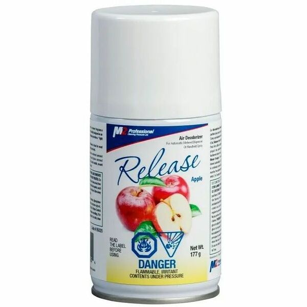 M2 Professional Air-Mist Metered Spray Refill - 180g - Green Apple - Spray - Green Apple - Odor Neutralizer - 1 / Each