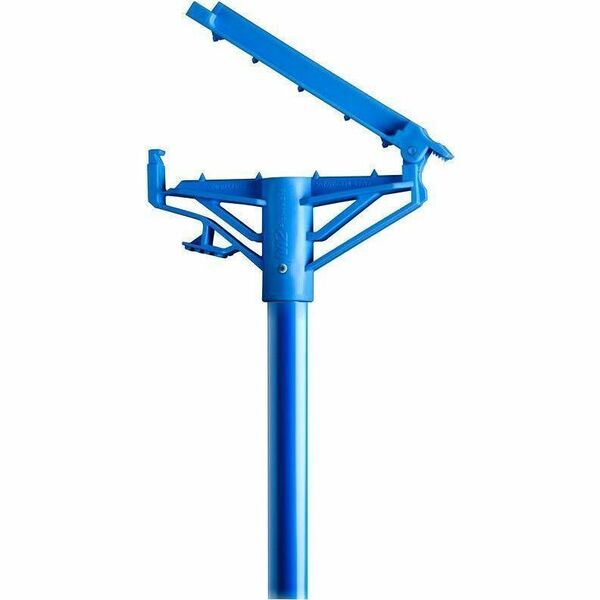 M2 Professional 54" STEP-N-GO Wet Mop Handle - Fiberglass - 54" (1371.60 mm) Length - Blue - Fiberglass, Plastic - 1 / Each