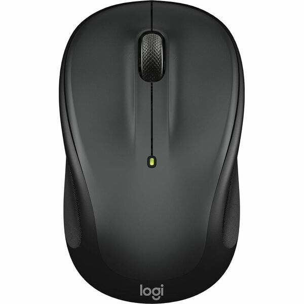 Logitech M325S Wireless Mouse - Small Size Mouse - Optical - Wireless - 32.81 ft (10000 mm) - Radio Frequency - 2.40 GHz - Black - USB - 1000 dpi - Tilt Wheel - 5 Button(s) - Small Hand/Palm Size - Symmetrical - 1 x AA Battery Supported - 1 Each