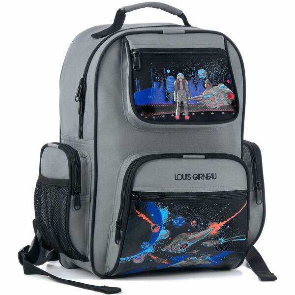 Louis Garneau Carrying Case (Backpack) - Space - Chest Strap, Waist Strap, Shoulder Strap - 1 Each