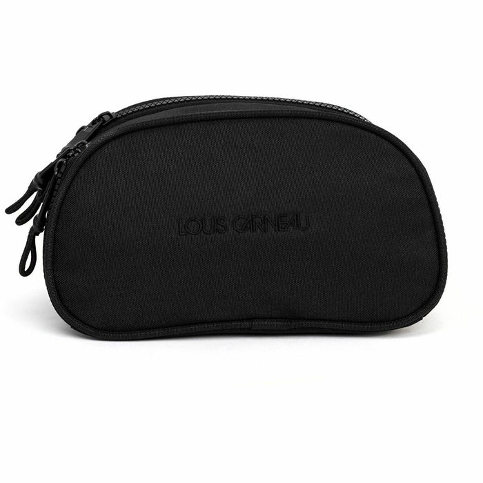 Louis Garneau Extreme Carrying Case Pencil - Black - Half-Moon - 4.72" (120 mm) Height x 8.86" (225 mm) Width x 4.72" (120 mm) Depth - 1 Each