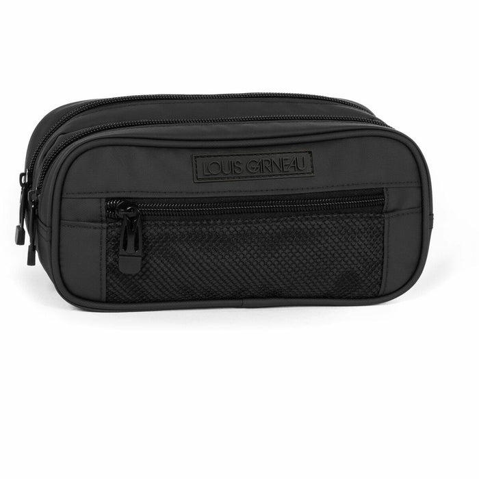 Louis Garneau Carrying Case Pencil - Black - Mesh Body - 4.33" (110 mm) Height x 8.66" (220 mm) Width x 3.94" (100 mm) Depth - 1 Each