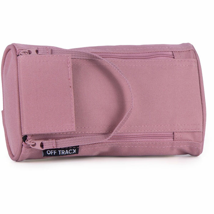 Off Track Carrying Case (Flap) Pencil - Pink - 5.51" (140 mm) Height x 7.87" (200 mm) Width x 1.97" (50 mm) Depth - Large Size - 1 Each