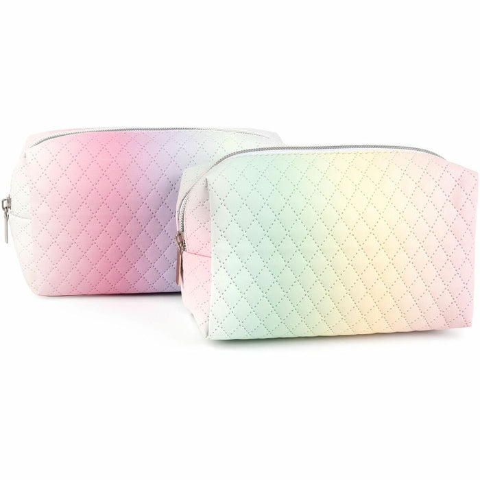 Cleo Carrying Case Pencil - Assorted - Quilted Fabric, Fabric Body - Large Size - 1 Each