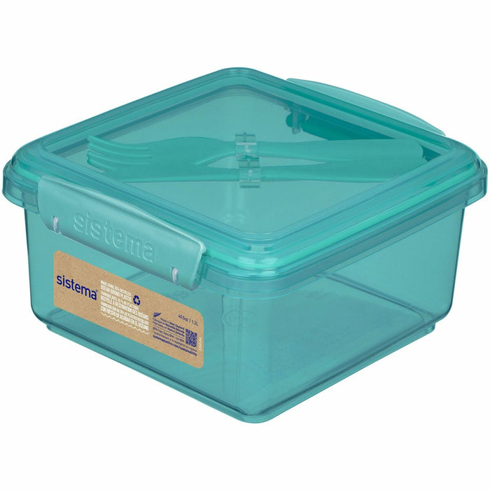 Sistema To Go Lunch Box - 1.20 L Capacity - Assorted - Plastic