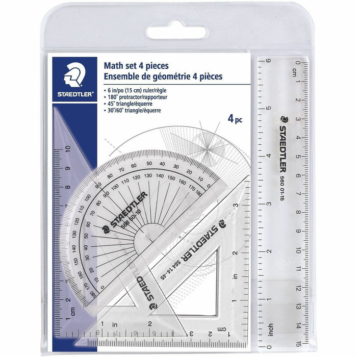 Staedtler Geometry Set - 4 Piece(s) - 1 Each
