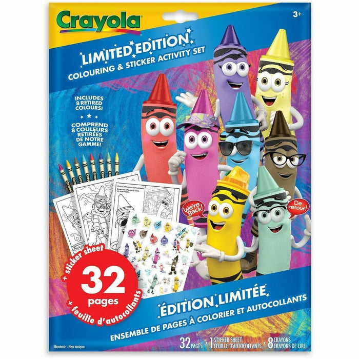 Crayola Activity Kit - Art, Coloring, Home, Gift - Recommended For 3+ Year - 1 Each