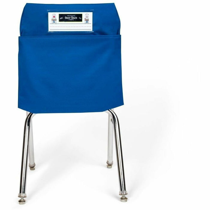 Seat Sack Organizer Pocket - Chair - Durable, Laminated, Washable, Flame Retardant - 1 Each