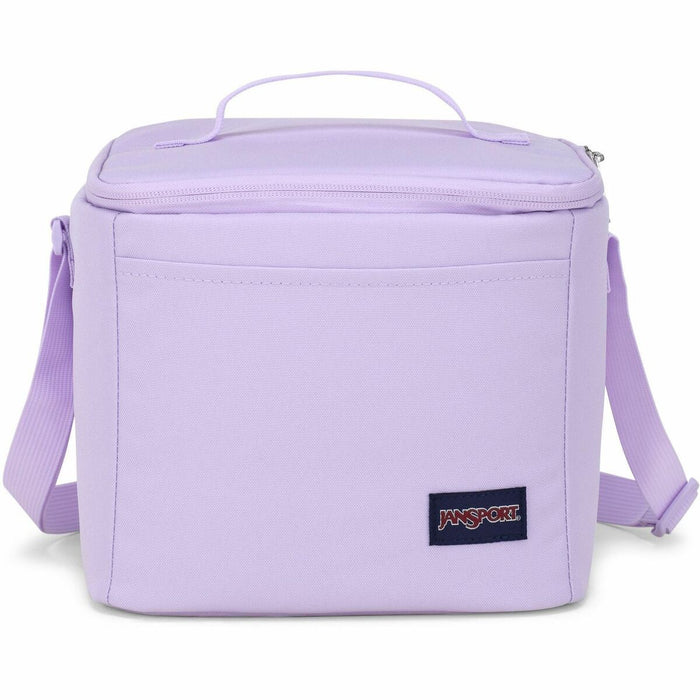 Jansport Super Snack Lunch Box - 9 L Capacity - Pastel Lilac - 600D Polyester