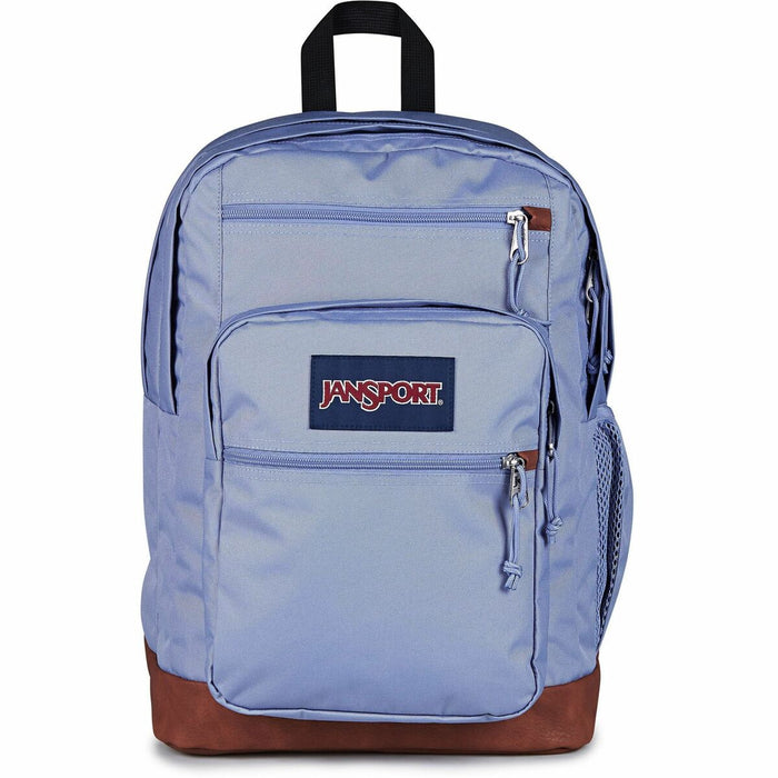 Jansport Cool Student Carrying Case (Backpack) for 15" Notebook - Lavender, Ash - 600D Polyester, Synthetic Leather Body - Shoulder Strap, Handle - 17" (431.80 mm) Height x 12" (304.80 mm) Width x 8" (203.20 mm) Depth - Extra Large Size - 34 L Volume Capa