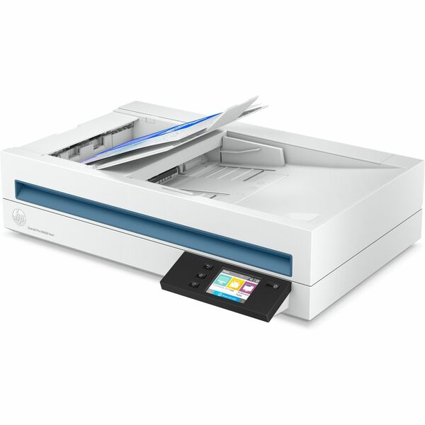 HP ScanJet Pro N4600 FNW1 Flatbed/ADF Scanner - White - Duplex Scanning