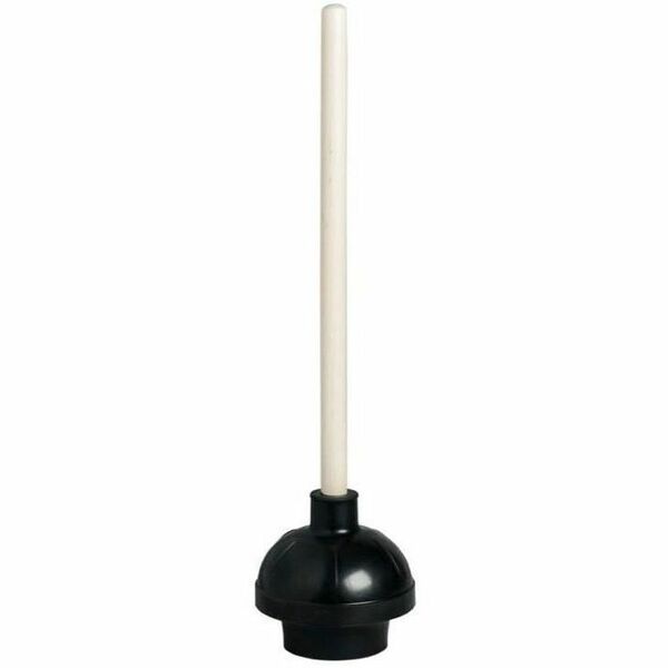 M2 Professional Heavy-Duty Plunger with Wood Handle - Wood Handle - Rubber - Toilet, Drain, Sink - Adjustable Cup, Durable, Heavy Duty