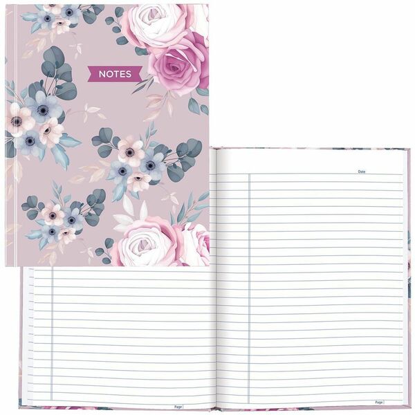 Blueline Notebook - 192 Pages - Lavender Cover - 1 Each