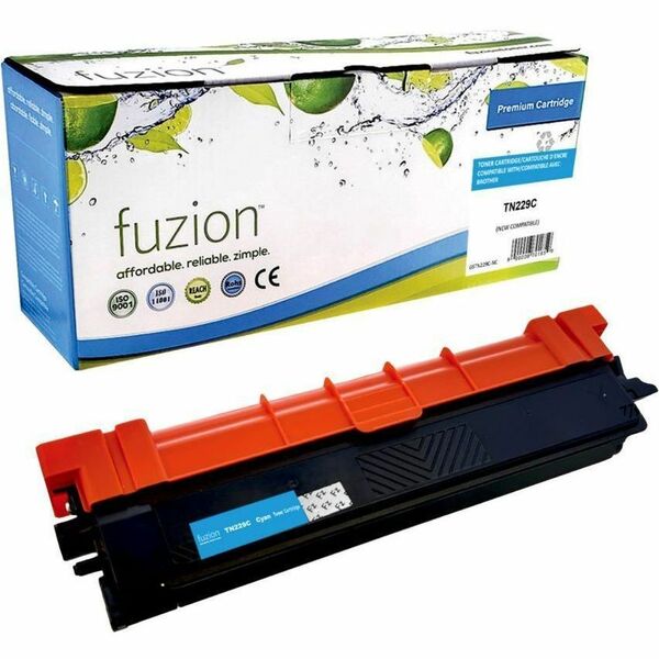 Fuzion Laser Toner Cartridge - Alternative for Brother TN229C (TN229C) - Cyan - 1 Each - 1200 Pages