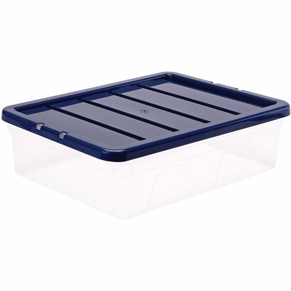 Bankers Box 12L Nestable Plastic Storage Box - 10 Ctn - External Dimensions: 15.8" (401.32 mm) Length x 12.8" (323.85 mm) Width x 4.6" (115.57 mm) Height - Plastic - For Home, Office - 1 Each