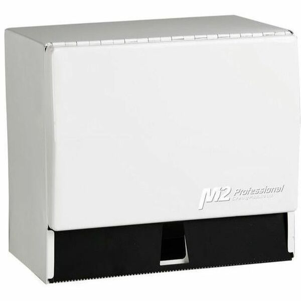 M2 Professional Metal Paper Towel Dispenser - 2 x 10" (254 mm) Standard Roll(s) Supported - Wall Mount - Metal, Steel