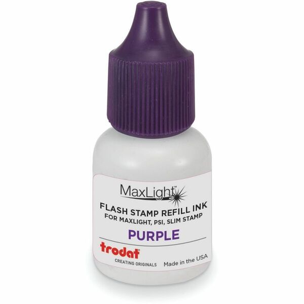 Trodat Stamp Pad Ink Refill - Purple Ink - 1 / Each