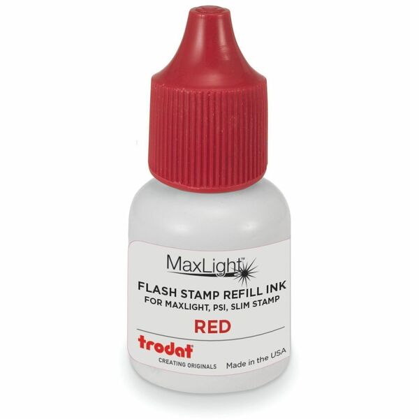 Trodat Stamp Pad Ink Refill - Red Ink - 1 / Each
