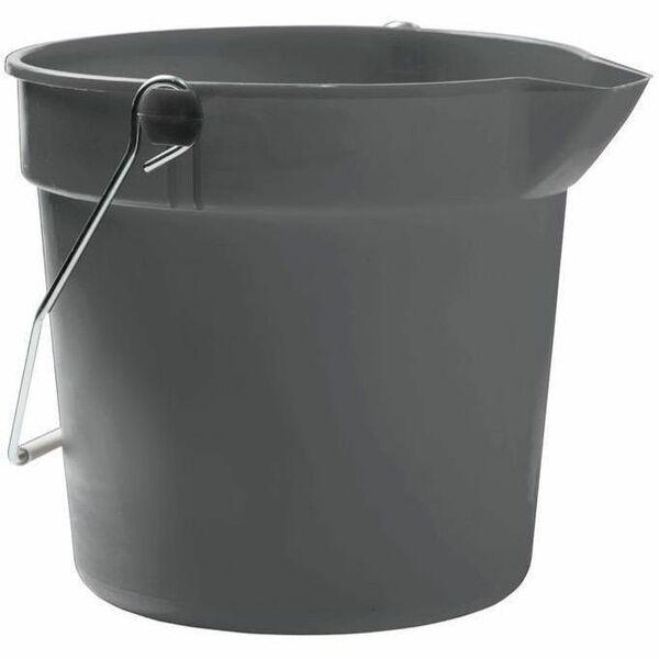 M2 Professional 14Qt Utility Pail - 13.25 L - Durable, Handle, Rust Resistant, Rot Resistant, Pour Spout - 12 Pack