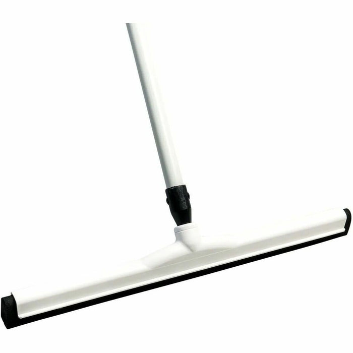 M2 Professional 24" Plastic Moss Squeegee - White - 24" (609.60 mm) Rubber Blade - Heavy Duty, Bacteria Resistant, Wear Resistant - White - 1Each