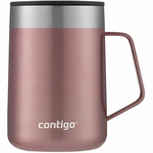 Contigo Streeterville Mug - 414.03 mL - Spill Proof Closure - Pineberry - Stainless Steel - Beverage - 1 / Each
