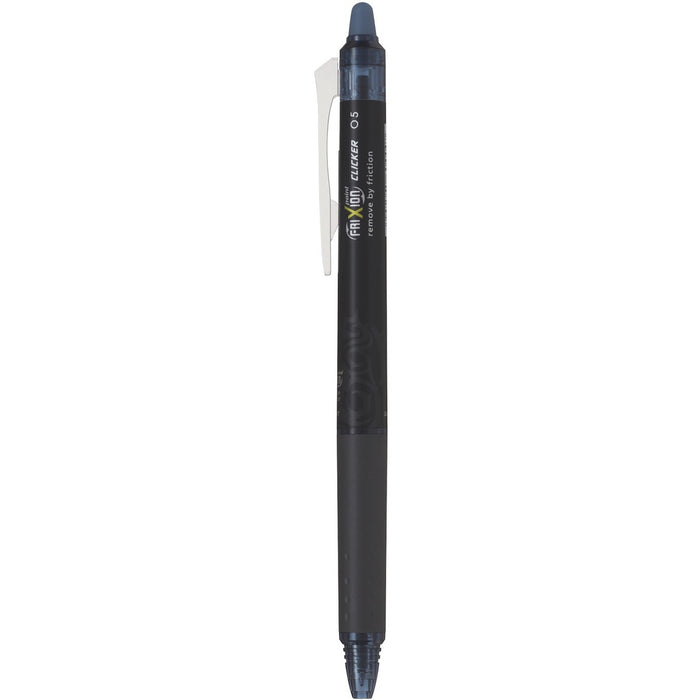 FriXion Clicker Gel Pen - Refillable - Retractable - Erasable - Blue, Black Ink - Gel-based - 1 - 1 Each