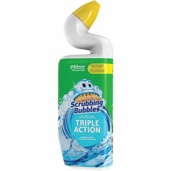 Scrubbing Bubbles&reg; Toilet Bowl Cleaner - For Toilet Bowl - 710 mL - Fresh Scent - Recommended For: Dirt Remover, Grime Remover, Limescale Remover - Freshen - 1 Each