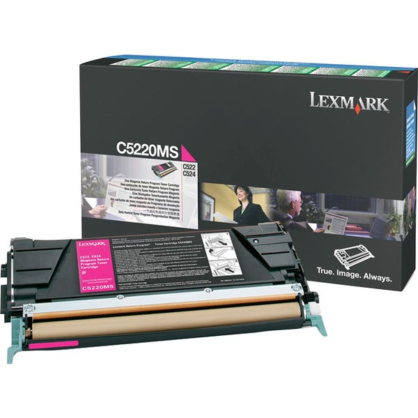 Lexmark Original Toner Cartridge - Laser - 3000 Pages - Magenta - 1 Each