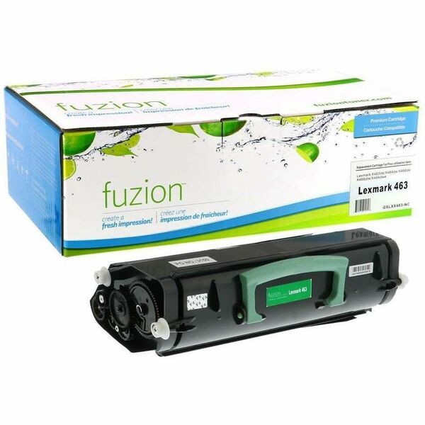 fuzion Compatible Toner for Lexmark X463X11G - Black - Yield: 15000