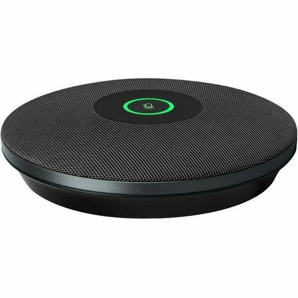 ROCWARE RM702 Wired Full Duplex Microphone for Conference Room, Huddle Room - 50 Hz to 16 kHz -38 dB - Omni-directional - Desktop, Ceiling Mount - RJ-45, USB Type C, Auxiliary Jack