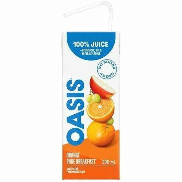 Oasis Orange Pure Breakfast - Concentrate - 200 mL - Orange - 32 / Box