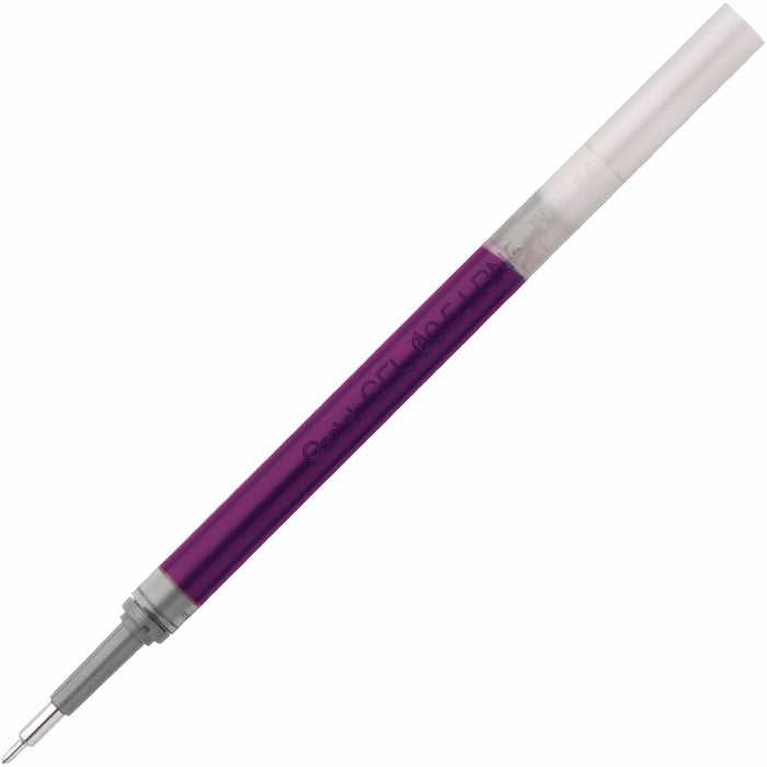 Pentel EnerGel Liquid Gel Pen Refill, 0.5mm NEEDLE Tip - 0.5 mm (0.02") , Fine Point - Violet Ink - Retractable, Smooth Writing, Quick-drying Ink, Smudge Resistant, Smear Resistant, Acid-free, Glob-free - 1 Each