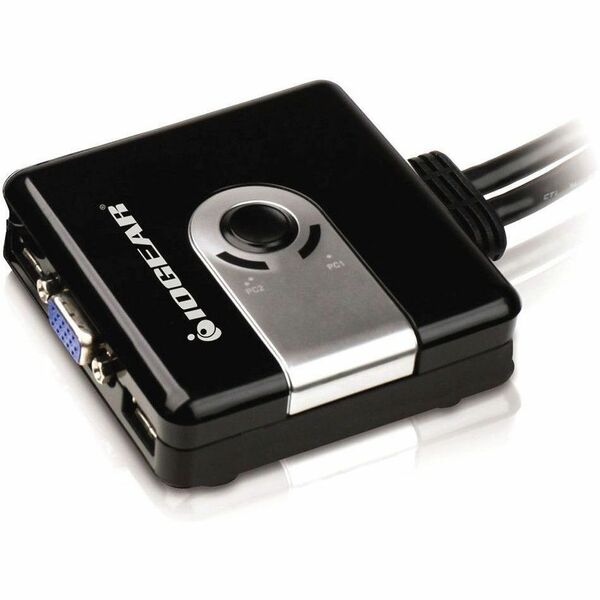 IOGEAR KVM Switchbox - 2 Computer(s) - 2048 x 1536 - 2 x USB - 1 x VGA