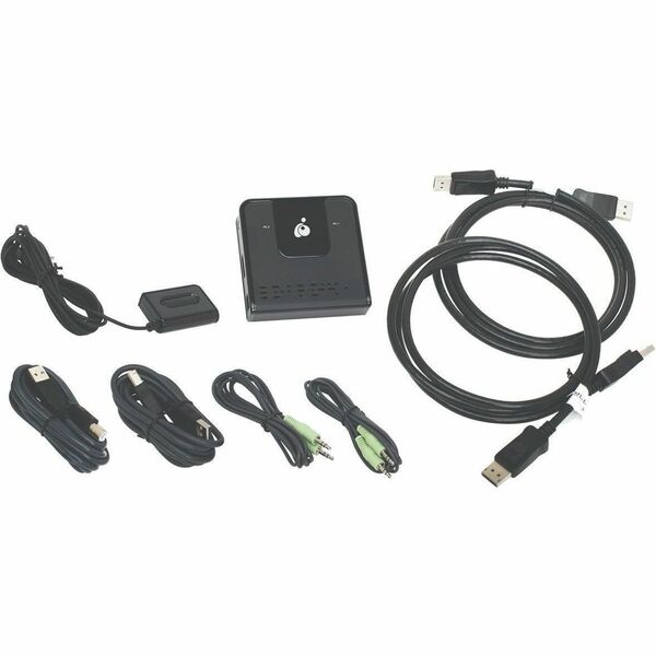 IOGEAR KVM Switchbox - 2 Computer(s) - 2 x DisplayPort