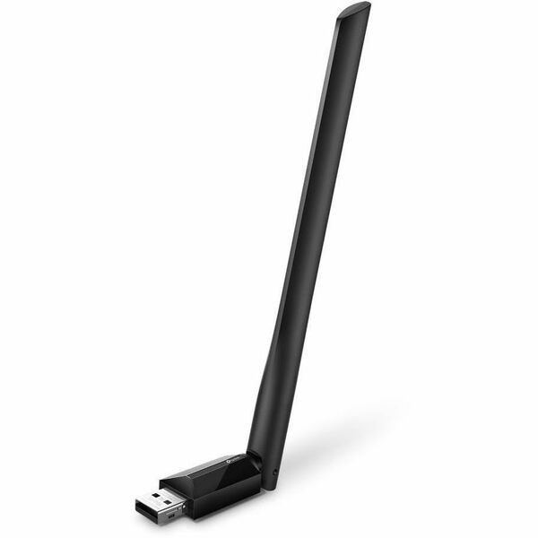 TP-Link Archer T2U Plus IEEE 802.11 a/b/g/n/ac Dual Band Wi-Fi Adapter for Computer - USB 2.0 - 600 Mbit/s - 2.40 GHz ISM - 5 GHz UNII