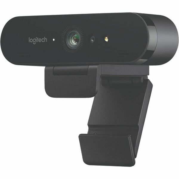 Logitech BRIO Webcam - 60 fps - Black - 1 Each - 4K - 3840 x 2160 Video