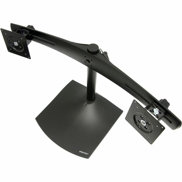 Ergotron Display Stand - Up to 24" Screen Support - 62 lb (28122.73 g) Load Capacity - 6.50" (165.10 mm) Height x 14.50" (368.30 mm) Width - Desk - Steel - Black - For Monitor, Display Screen, Flat Panel - Sturdy, Cable Management