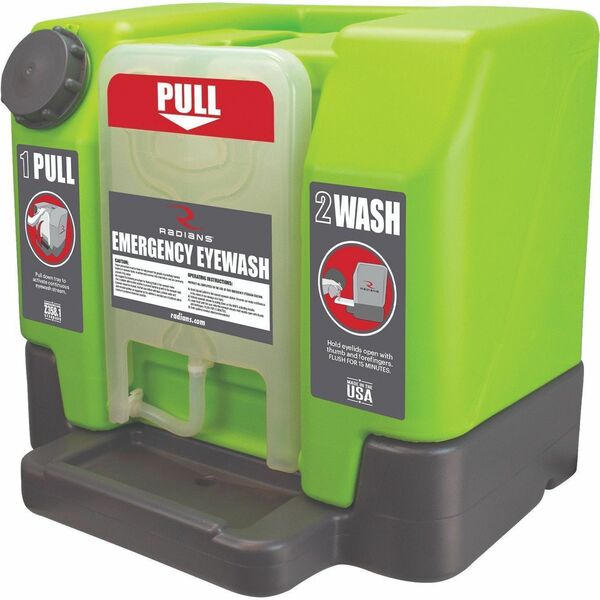 First Aid Central Gravity-fed Eyewash - 60.57 L