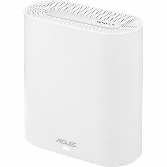 Asus ExpertWiFi EBM68 Wi-Fi 6 IEEE 802.11 a/b/g/n/ac/ax Ethernet Wireless Router - Tri Band - 2.40 GHz ISM Band - 5 GHz UNII Band - 6 x Antenna(6 x Internal) - 975 MB/s Wireless Speed - 3 x Network Port - 1 x Broadband Port - USB - 2.5 Gigabit Ethernet -