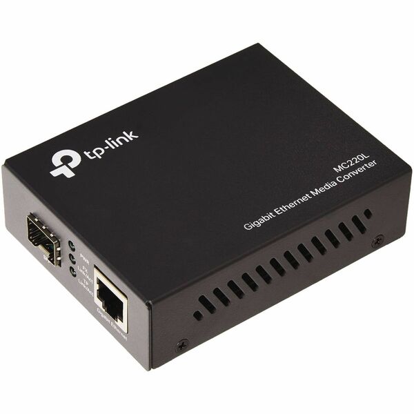 TP-Link Transceiver/Media Converter - Network (RJ-45) - Single-mode - 850 nm, 1310 nm Fiber - Gigabit Ethernet - 1000Base-T, 1000Base-SX, 1000Base-LH, 1000Base-LX - 0.55 km (0.34 Mile) - Standalone, Panel-mountable