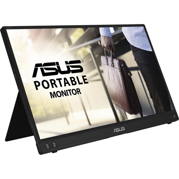 Asus ZenScreen MB16ACV 16" Class LED Monitor - 16:9 - Silver - 15.6" Viewable - In-plane Switching (IPS) Technology - LED Backlight - 1920 x 1080 - 250 cd/m² - 5 ms - 75 Hz Refresh Rate - USB Type-C