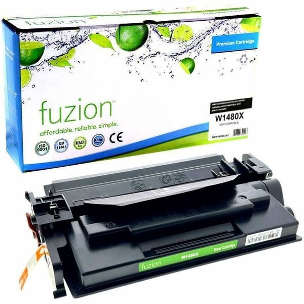 fuzion Compatible Toner High Yield for HP W1480X (148X) - Black - 1 Each