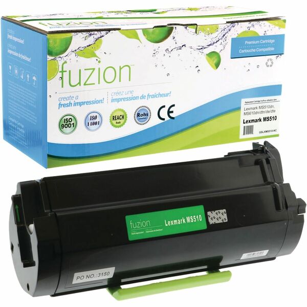 fuzion Ultra High Yield Laser Toner Cartridge - Black - 1 Each - 20000 Pages